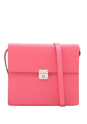 Hermès Pre-Owned 2010-2026 Epsom Clic 16 crossbody bag - Pink