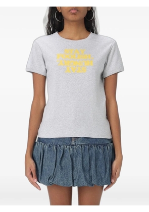 Coperni slogan-print cotton T-shirt - Grey