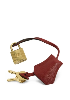 Hermès Pre-Owned Toolbox 20 Evercolor leather tote bag - Red