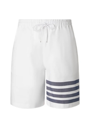 Thom Browne 4-Bar track shorts - White
