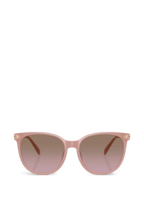 Coach crystal-embellished cat-eye sunglasses - Pink
