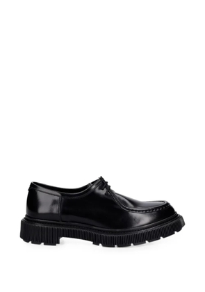 Adieu Paris ridged-sole lace-up derby shoes - Black