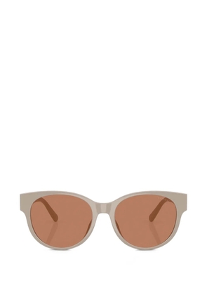 Coach quilted-effect cat-eye sunglasses - Neutrals