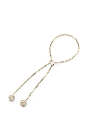 CHANEL Pre-Owned 1986-1988 Coco Mark necklace - Gold