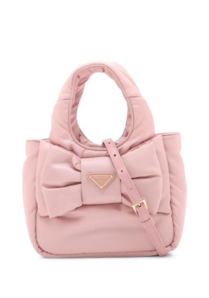 Prada Pre-Owned 2013-2026 Tessuto Fiocco Bow satchel - Pink