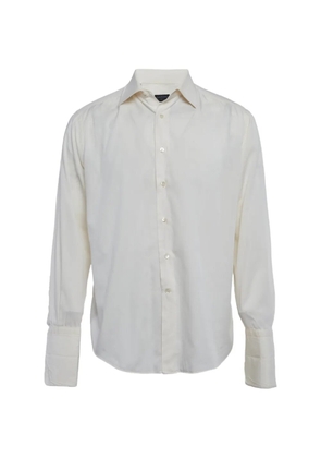 Lanvin Pre-Owned cotton twill shirt - Neutrals