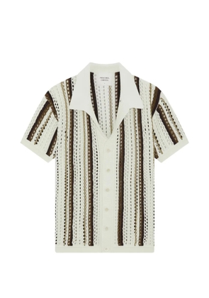 Frescobol Carioca Pinto crochet shirt - Neutrals