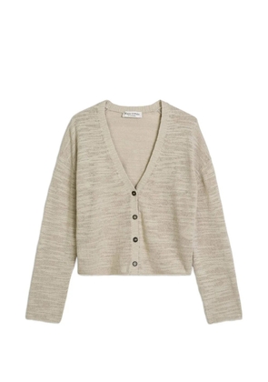 Marc O'Polo fine-knit V-neck cardigan - Neutrals