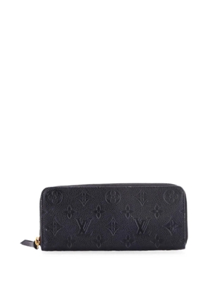 Louis Vuitton Pre-Owned Clemence Wallet Monogram Empreinte Leather small wallets - Black