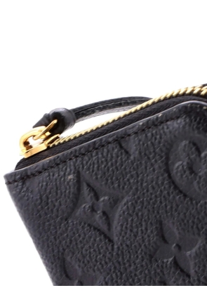 Louis Vuitton Pre-Owned Clemence Wallet Monogram Empreinte Leather small wallets - Black