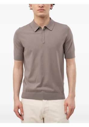 HUGO San Peter short-sleeve polo shirt - Brown