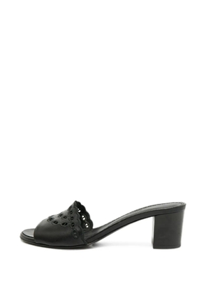 Hermès Pre-Owned Gaelle cut-out sandals - Black