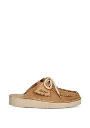 Clarks Originals Wallabee Cup lace-up mules - Neutrals