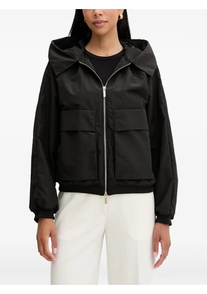 Armani Exchange hooded flap-pocket jacket - Black