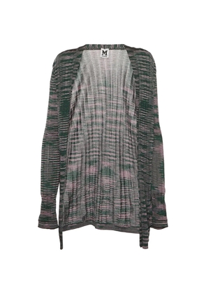 Missoni Pre-Owned open-front knitted cardigan - Green