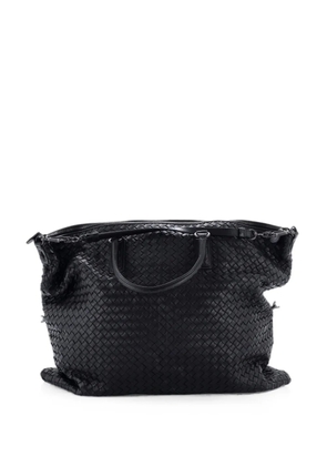 Bottega Veneta Pre-Owned Convertible Intrecciato Nappa Maxi satchel - Black