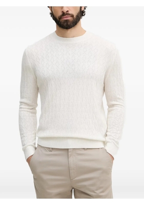 Armani Exchange textured-knit sweater - Neutrals