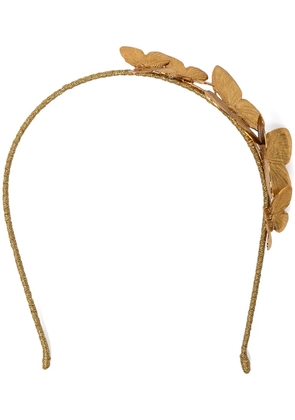 Jennifer Behr Pamela butterfly headband - Gold