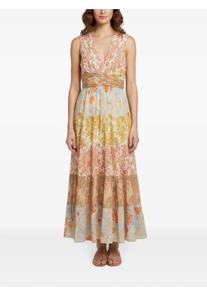 ZIMMERMANN pleated maxi dress - Neutrals
