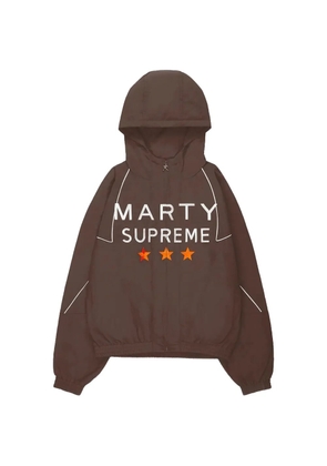 Nahmias x Marty Supreme printed sport jacket - Brown