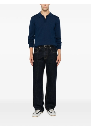 SERGIO MORETTI FIRENZE V-neck sweater - Blue