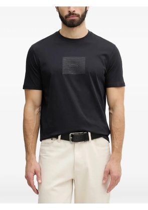 Armani Exchange logo-print crew-neck T-shirt - Blue