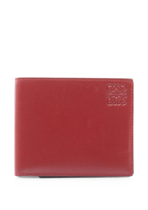 Loewe Pre-Owned 2000s Anagram wallet - Red