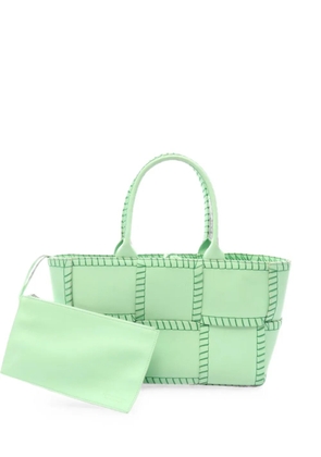 Bottega Veneta Pre-Owned 2010s small wArco leather handbag - Green