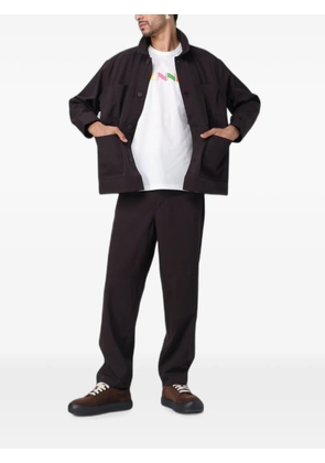 Sunnei patch-pocket jacket - Brown