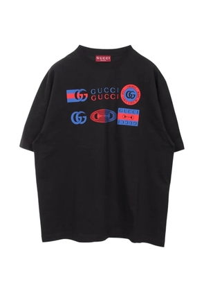 Gucci Pre-Owned logo-print T-shirt - Black