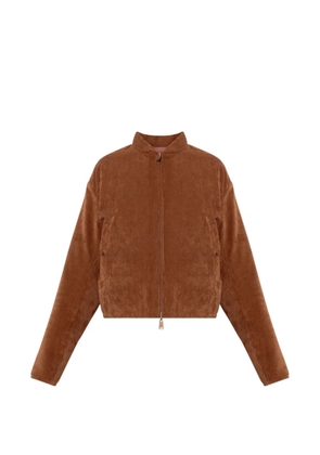 Moncler Blageon corduroy puffer jacket - Brown