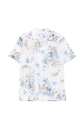VELA SHOP floral-print short-sleeve shirt - White