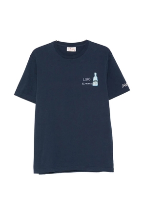MC2 Saint Barth embroidered T-shirt - Blue