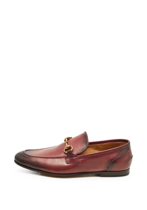 Gucci Pre-Owned Jordaan Horsebit loafers - Brown
