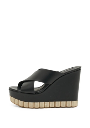 Ferragamo Pre-Owned Nicosia wedge sandals - Black