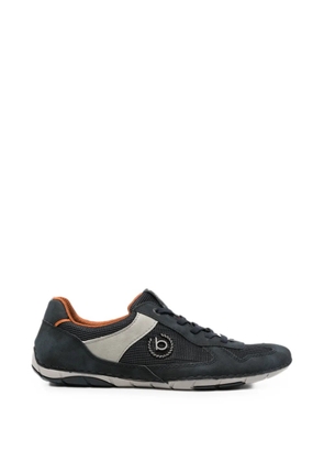 Bugatti Sandstone logo-plaque panelled sneakers - Blue