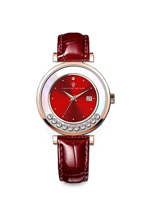 CHRISTIAN VAN SANT Bria 40mm watch - Red