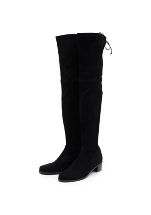 Stuart Weitzman Midland suede over-the-knee boots - Black
