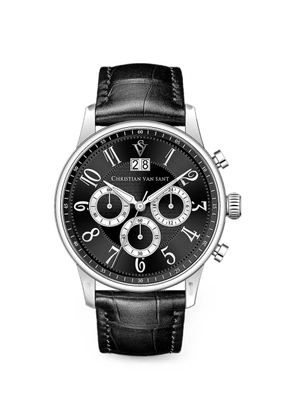CHRISTIAN VAN SANT Heritage 42mm watch - Black