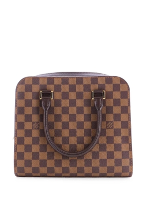 Louis Vuitton Pre-Owned Triana Bag Damier satchel - Brown