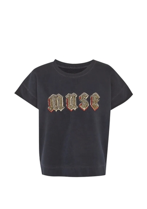 Zadig&Voltaire Fame Brode embroidered top - Black