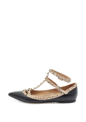 Valentino Garavani Pre-Owned rockstud ballet flats - Black