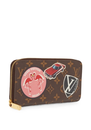 Louis Vuitton Pre-Owned 2016 World Tour Zippy monogram wallet - Brown