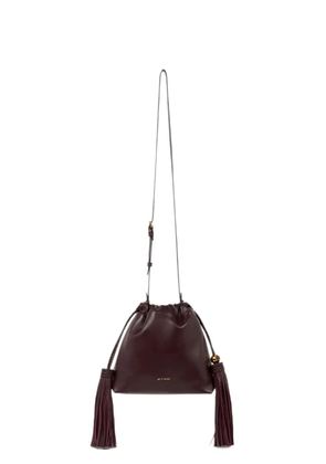 ETRO mini leather Kalispera bag with tassels - Purple
