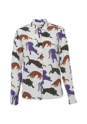 Stella McCartney Pre-Owned silk long-sleeve shirt - Neutrals