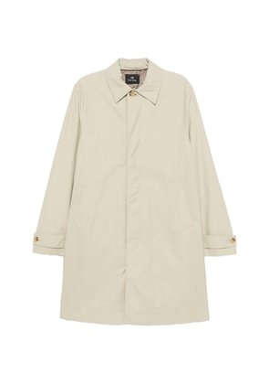 PS Paul Smith single-breasted buttoned coat - Neutrals