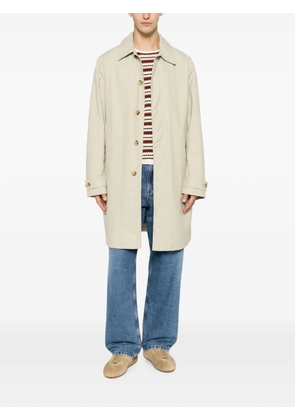 PS Paul Smith single-breasted buttoned coat - Neutrals