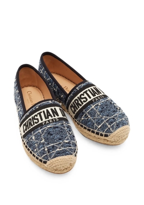 Christian Dior Pre-Owned Granville slip-on espadrilles - Blue