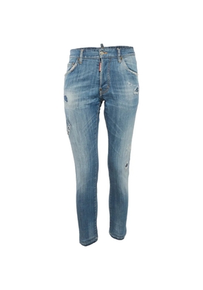 DSQUARED2 distressed slim-fit jeans - Blue
