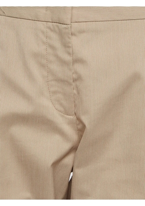 Prada Pre-Owned pinstripe-pattern trousers - Neutrals